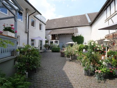 CharmantesZweifamilienhaus mit Innenhof, Dachterrasse und ausbaufähiger Scheune