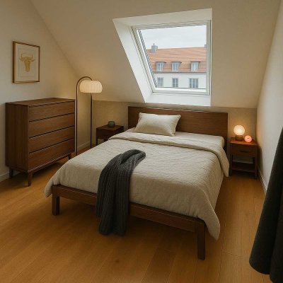 Moderne Maisonette mit Balkon – Kernsaniert im Herzen von Derendorf