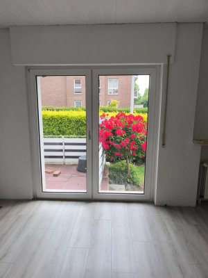 Erdgeschosswohnung in bester Lage mit Terrasse und Gartenbenutzung.