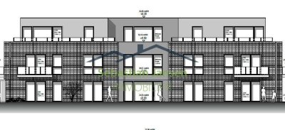 Seniorengerechte 3-Zimmer Wohnung mit Garten in KfW 40 QNG Standard - Erbpacht
