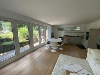Schöne möblierte 1-Zimmer-Souterrain-Wohnung in Hamburg Alsterdorf