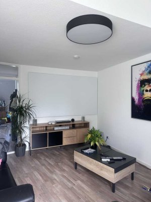 Wohnen über den Dächern – 2-Zimmer-Maisonette mit Balkon im Zentrum von Weinheim