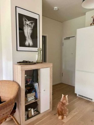 2-Raum-Erdgeschosswohnung mit EBK. Besichtigungstermin 09.08.25