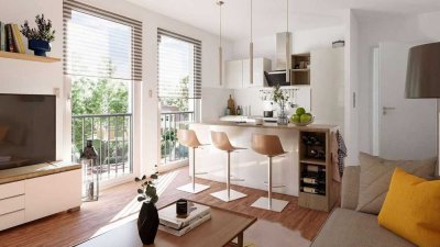 Bezugsfertig ca. Mitte 2027 - 50 m² Wohnung "Heimatgefühl" in Nürnberg Gebersdorf