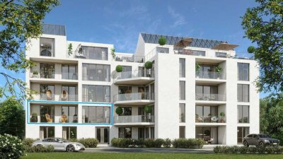 Hochwertige 3-Zimmer-Neubau Wohnung im Lotsenviertel mit exclusiver Küche