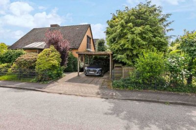 Viel Platz für die Familie in der Moorwegsiedlung! Freistehendes Einfamilienhaus in Wedel