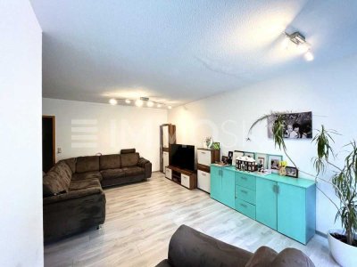 Solide Kapitalanlage: 3,5-Zi.-Wohnung in zentraler Lage mit Balkon