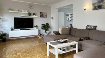 Moderne Wohnung mit Garten, Vollkeller und Garage