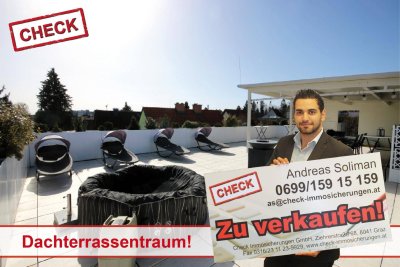 Hochwertiges Penthouse in Graz-Puntigam inkl. 151 m² Dachterrasse!