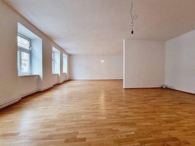 Raum für Ideen! 87 m²-Wohnung mit Ausbaumöglichkeit und Wohnküche