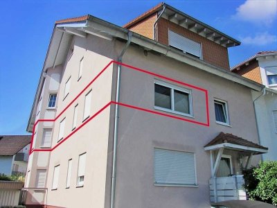 Ruhige und gepflegte 3-Zimmer-Wohnung in Waghäusel, OT Kirrlach!
