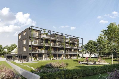 Neubau-3-Zi.-Whg. im 2. OG mit Balkon