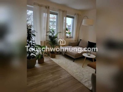 Tauschwohnung: Ruhige, zentrale 3-Zimmer-Wohnung (ca 70 m²) mit Balkon