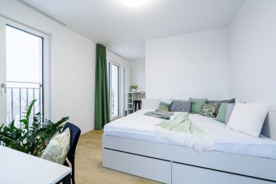 *BESICHTIGUNG 22.07. um 15:00 Uhr* - City Apartment für Zwei – voll möbliert mit 2 Balkonen