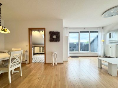 Moderne 2.5-Zimmer-Dachgeschosswohnung mit Terrasse