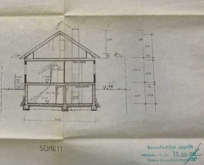 ***Gelegenheit*** VHB, (Abrisshaus mit Brandschaden);  380m² Grundstück; Stahlbetonkeller, in 2.Reih