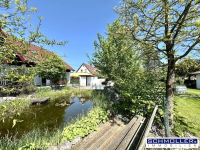 Familiendomizil mit Pool und Gartenparadies am Stadtrand von Wels