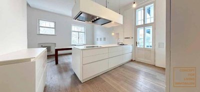 Extravagante Villen-Altbau-Etage |pure_living