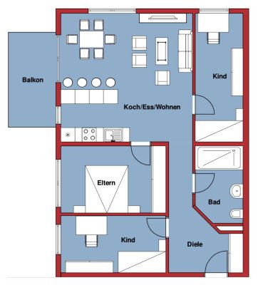 Mietwohnung frei ab 01.07.2025
