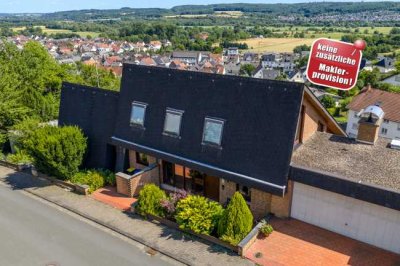 Splitlevel-Stil mit Fernblick - provisionsfrei
