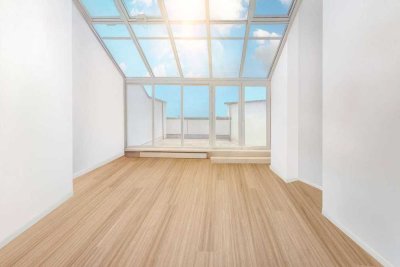 Eleganz auf zwei Ebenen – schöne Maisonette-Wohnung mit Dachterrasse, Loggia und TG-Stellplatz