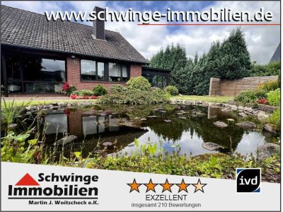 185 m² Familienhaus mit XXL-Grundstück in ruhiger Wohnlage von Oldendorf zu verkaufen.