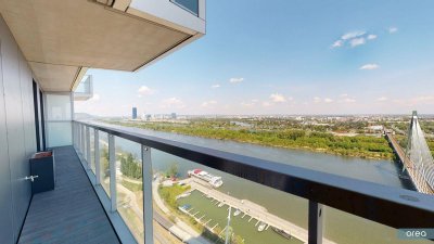 orea | Marina Tower · Elegante 3-Zimmer-Wohnung mit großzügigen Außenflächen