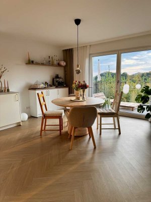 Exklusive 4-Zi.-Neubauwohnung | Südbalkon | Toplage am Albtrauf mit Fernblick