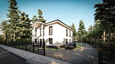 Luxus im Entstehen: Stadtvilla mit Kragarmtreppe – jetzt mitentscheiden & gestalten