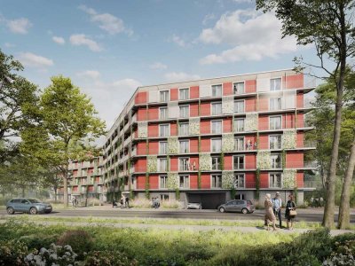Voll möbliertes Studentenappartement mit, Duschbad und Küche in bester Lage an der Karl-Marx-Allee.