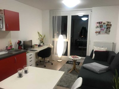 Stilvolle 2-Zimmer Penthouse-Wohnung mit großer Dachterrasse, EBK in Weingarten