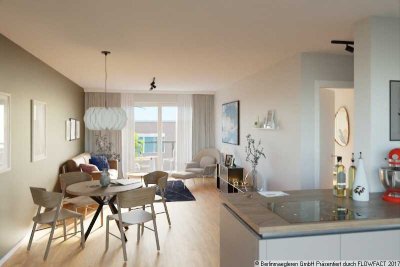MayRoofTop: Erstbezug! Großartige 5-Zimmer-Neubauwohnung mit Panoramablick im Hotspot Kreuzkölln