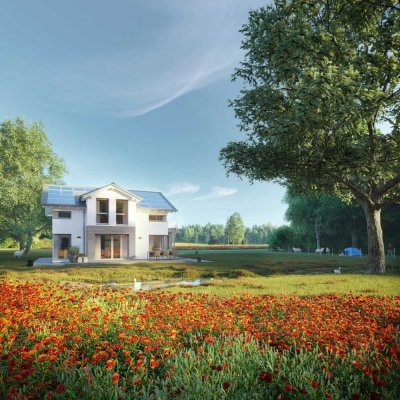 Frei geplantes Traumhaus auf tollem Grundstück
