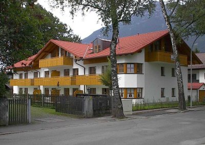 Garmisch: 2-Zimmer-Wohnung in ruhiger Lage