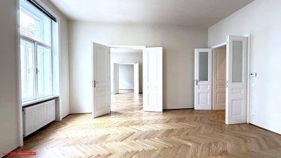 MITTEN IM ACHTEN - TOPANGEBOT € 7000.-/m² - STILETAGENWOHNUNG - 141m² WFL - 4 ZIMMER - JUGENDSILHAUS - 3.LIFTSTOCK - SÜD- WESTAUSRICHTUNG
