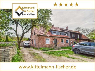 Waldhof - Doppelhaushälfte im Grünen bei Wolfsburg! Eigennutzung/Mietobjekt, Pferdehaltung möglich