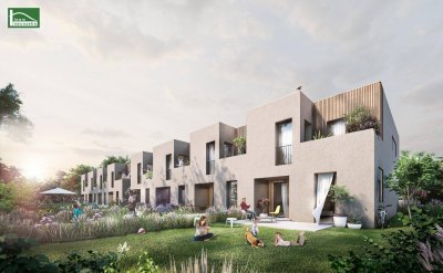 Stadt trifft Natur: Reihenhaus in wundervoller Lage mit vielen Extras!