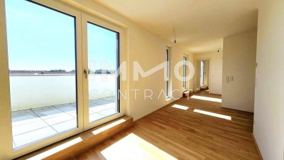 Stylische, großzügige 2-Zimmer-Dachgeschoss-Wohnung mit 23 m2 Südterrasse - Provisionsfrei!