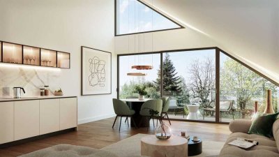 Galerie-Wohnung mit hohen Decken, weiter Blick und hochwertige Ausstattung wartet auf Sie (WE 5)