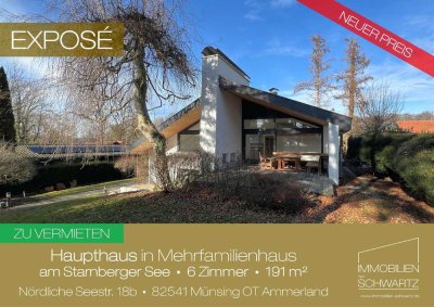 Haupthaus in MFH am Starnberger See  •  6 Zimmer  •  191 m² + Garten