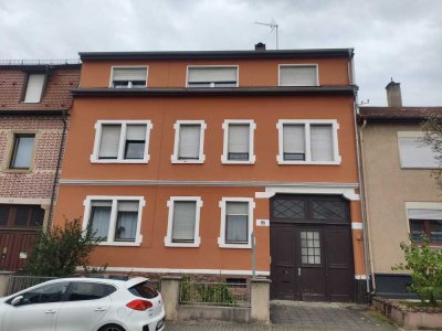 Altbauwohnung in Bruchsal Untergrombach zu vermieten – ca. 80 m², 3 Zimmer, Balkon, Garten, Hof