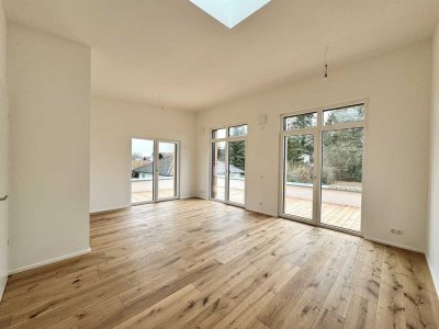 Vilsbiburg! Helle 3-Zimmer-Neubauwohnung mit großzügiger Dachterrasse