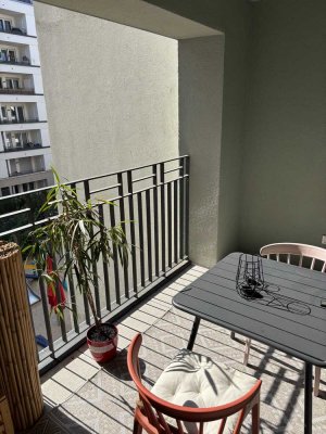 3-Zimmer Wohnung -Ostend, Neubau, Loggia, Stellplatz