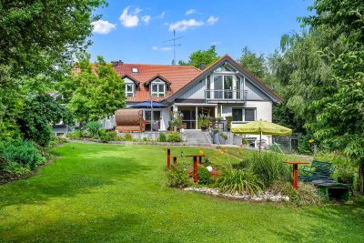 Exklusives Haus mit Spa und Garten am Wörthsee