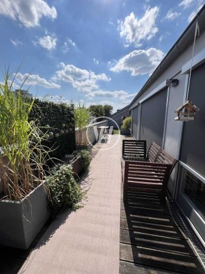 Außergewöhnliche Loftwohnung mit Terrasse, Parkett, EBK, 2 Bädern, Aufzug! Stilvoll - Edel - Toplage