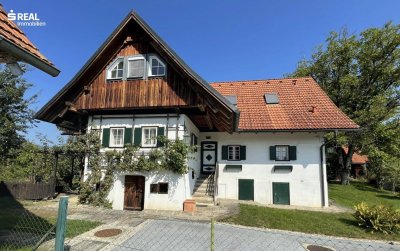 Mein traumhafter Landsitz im Bauernhaus in sonniger Ruhelage mit Blick auf St. Stefan ob Stainz