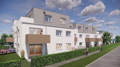 Top 1/07-Erstvergabe-4Zimmer-1.OG-Balkon-2 PKW Stellplätze im Freien - Miete