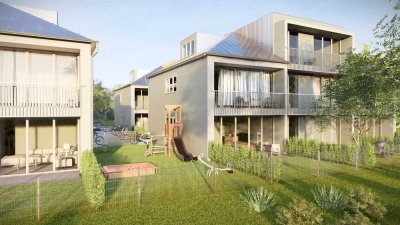 Grünes Wohnglück: 2-Zimmer-Gartenwohnung im Erdgeschoss, NEUBAU! WE 08