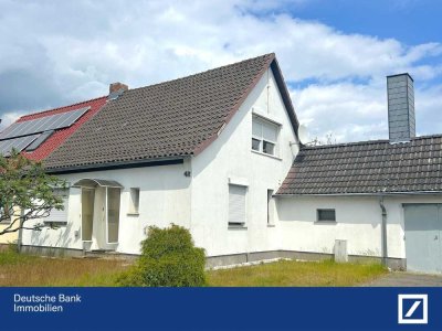 Oranienburg OT Zehlendorf - Doppelhaushälfte auf großem Grundstück