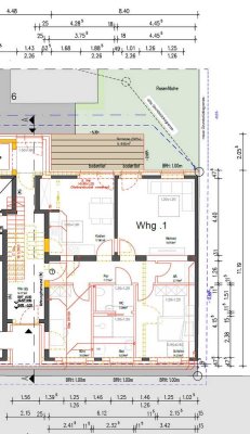 Erstbezug! 3-Zimmer-Erdgeschosswohnung im KfW-55-Effizienzhaus